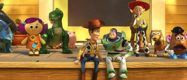screengrab from the end of toy story 3